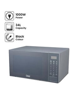 جانو فرن ميكروويف كهربائي 34 L 1000 W E01203 أسود  - Image 1