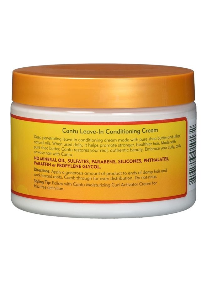 Cantu - Shea Butter Leave-in Conditioning Cream White 340grams - Image 1