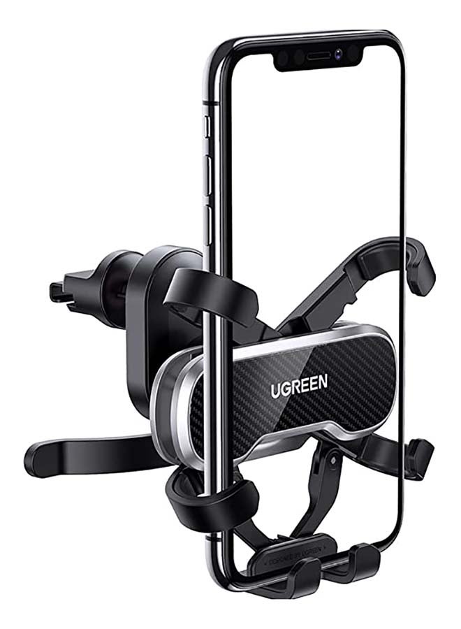 Ugreen Car Phone Holder for Air Vent Mobile Holder Car Cradle with Auto Lock Design Car Phone Mount for Air Vent iPhone Car Holder Car Mount Compatible with Phone15/14/13 Series, Galaxy S23/S22/S21 black - Image 1