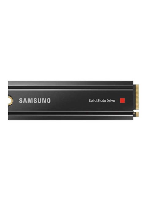 980 PRO with Heatsink Series 2TB PCIe Gen4. X4 NVMe 1.3c M.2 Internal SSD MZ V8P2T0CW, Black 2 TB