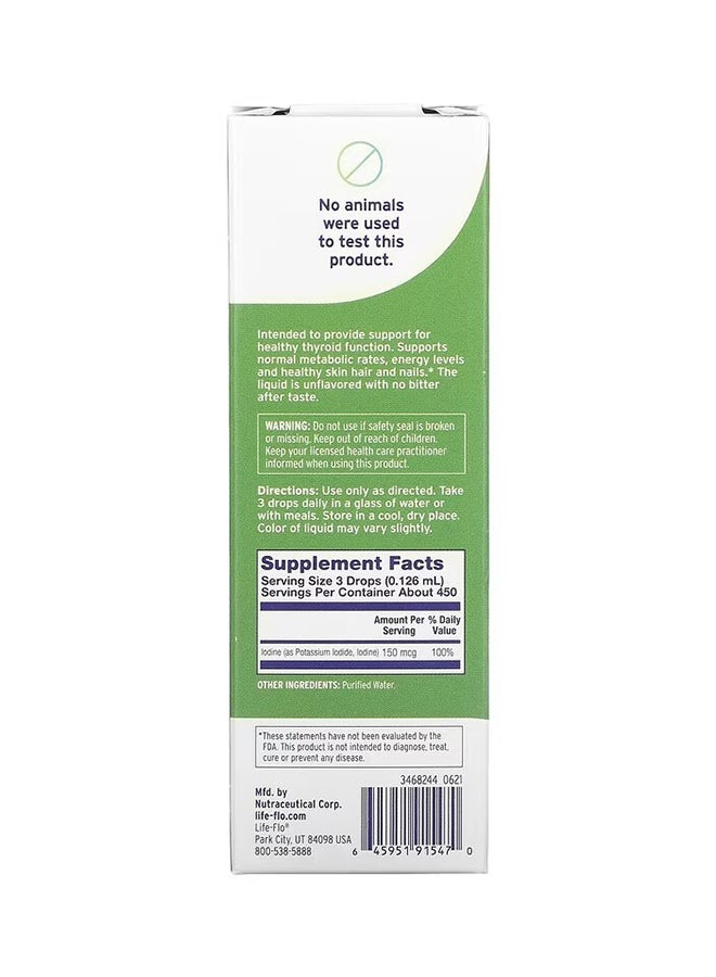 Life-flo Life-flo, Liquid Iodine Plus, 2 fl oz (59 ml)  - Image 3