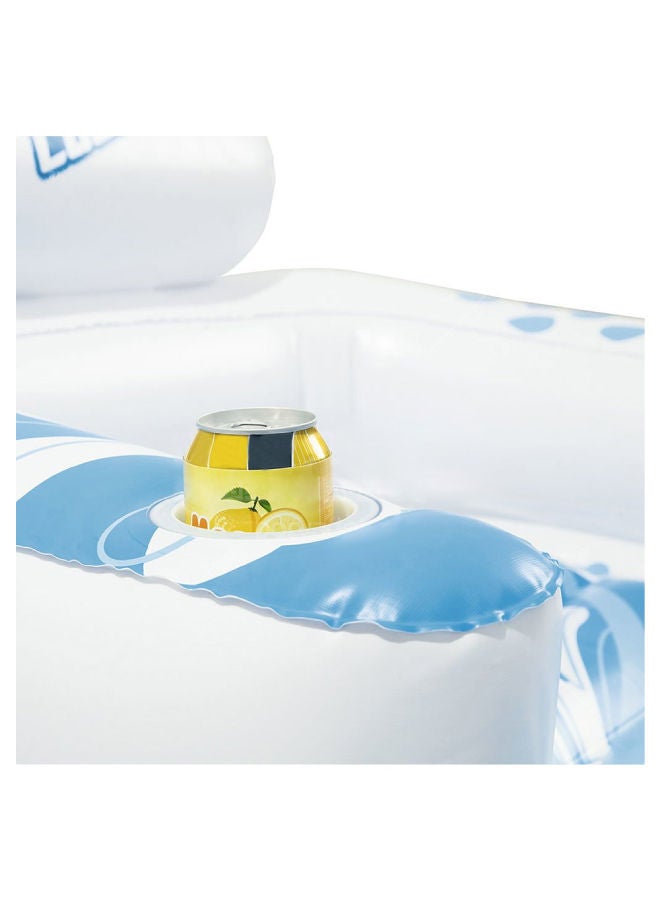Bestway - CoolerZ Inflatable Lounger Pool Float 160 x 56cm - Image 1