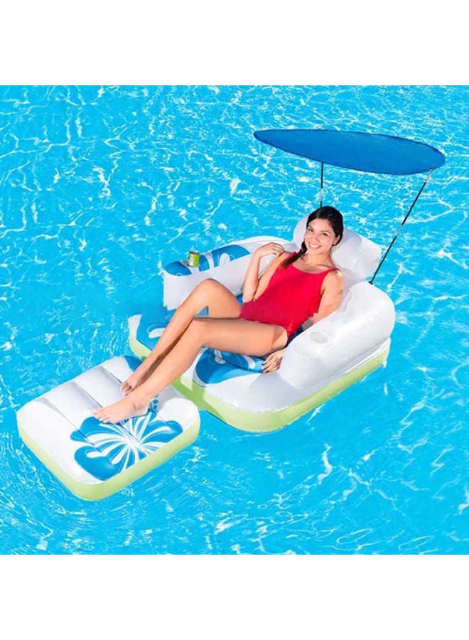 Bestway - CoolerZ Inflatable Lounger Pool Float 160 x 56cm - Image 1