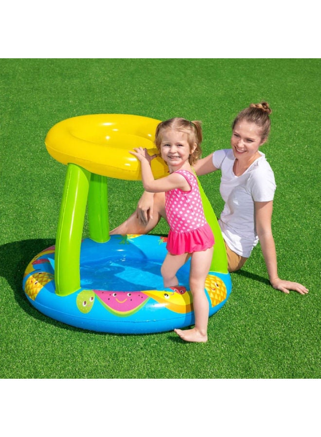بست واي حوض سباحة للعب بمظلة برسمة فواكه 94 x 89 x 79سم - Image 3