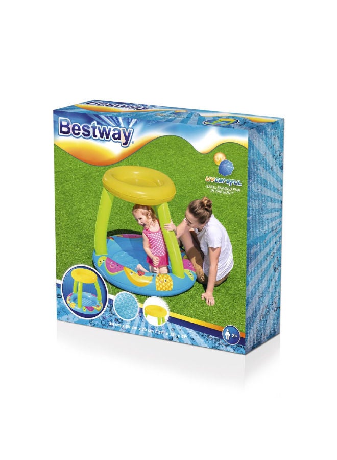 بست واي حوض سباحة للعب بمظلة برسمة فواكه 94 x 89 x 79سم - Image 4