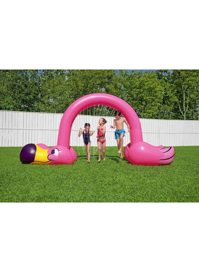 Bestway Jumbo Flamingo Sprinkler 3.40 x 1.10 x 1.93meter - Image 2
