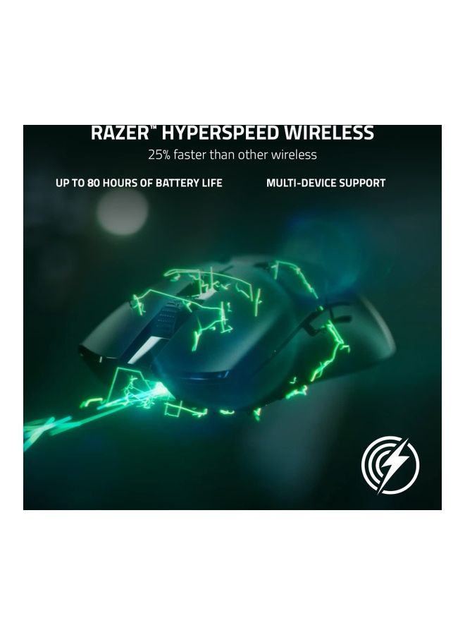 RAZER - Viper V2 Pro HyperSpeed Wireless Gaming Mouse: 58g Ultra-Lightweight - Optical Switches Gen-3 - 30K Optical Sensor - On-Mouse DPI Controls - 80hr Battery - USB Type C Cable Included - - Image 1