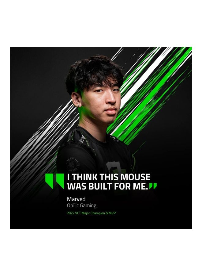 RAZER - Viper V2 Pro HyperSpeed Wireless Gaming Mouse: 58g Ultra-Lightweight - Optical Switches Gen-3 - 30K Optical Sensor - On-Mouse DPI Controls - 80hr Battery - USB Type C Cable Included - - Image 1