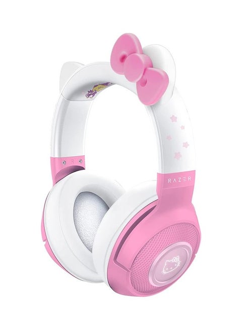 Razer Kraken BT Headset: Bluetooth 5.0-40ms Low Latency Connection - Custom-Tuned 40mm Drivers - Beamforming Microphone - Powered by Razer Chroma - Hello Kitty & Friends Edition