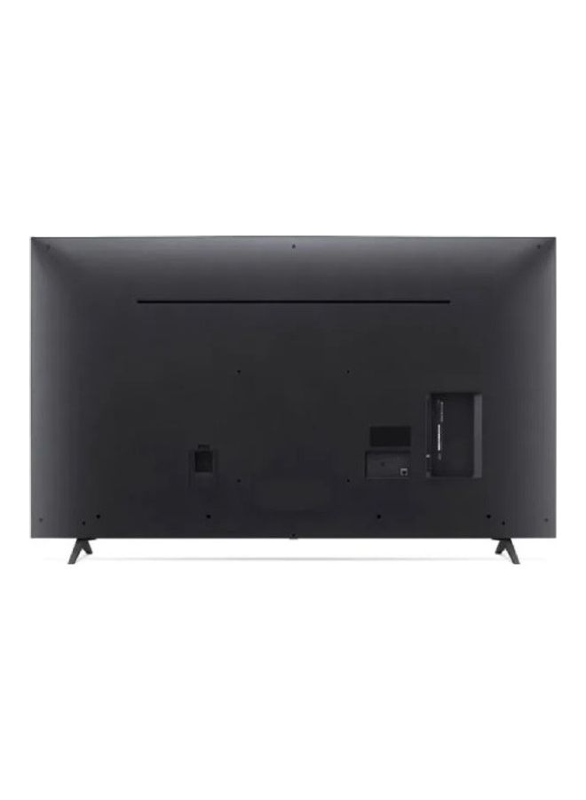 LG - 55-Inch UHD QLED 4K TV Series 80 HDR10 Pro, Bezeless Design, A5 Gen 5 AI Processor 4K, HGIG with build- in receiver ( Model 2022) 55UQ80006LD Black - Image 1