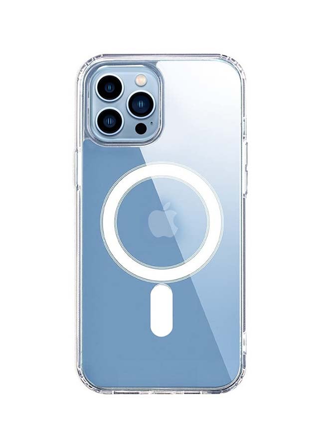 MARGOUN Magsafe Magnetic Wireless Charging Compatible Transparent Cover For Apple iPhone 12 Pro Max Clear - Image 1