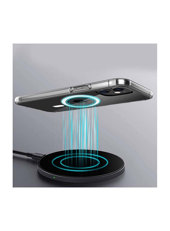 MARGOUN - Magsafe Magnetic Wireless Charging Compatible Transparent Cover For Apple iPhone 12 Clear - Image 1