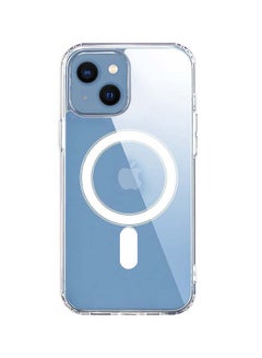 Magsafe Magnetic Wireless Charging Compatible Transparent Cover For Apple iPhone 13 Clear