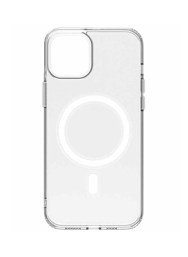 MARGOUN - Magsafe Magnetic Wireless Charging Compatible Transparent Cover For Apple iPhone 13 Clear - Image 1
