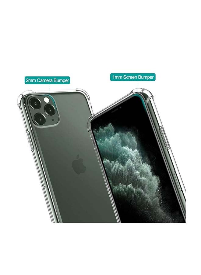 مارجون مجموعة غطاء حماية غوريلا مضاد للصدمات مع لاصقة حماية للشاشة من قطعتين لهاتف آيفون 12 برو مقاس 6.1 بوصة من قطعتين شفاف - Image 5