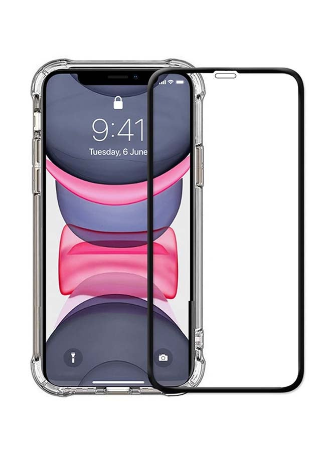 MARGOUN 2Pack Shockproof Gorilla Bumper Case and Screen Protector for iPhone 12 Pro Max 6.5 inch Clear - Image 4