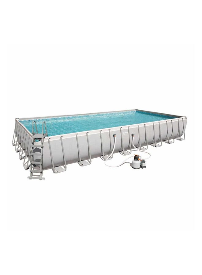 Bestway Power Rectangular Pool Set 56623 956x132x488cm - Image 1