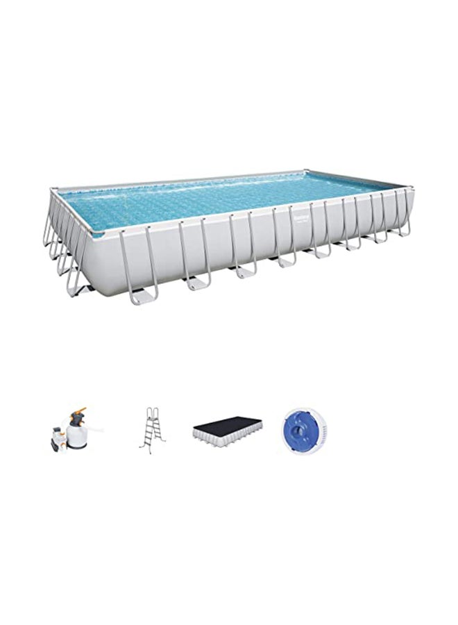 Bestway Power Rectangular Pool Set 56623 956x132x488cm - Image 2