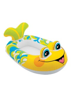 Fish Inflatable Pool Cruiser Float 107x69cm