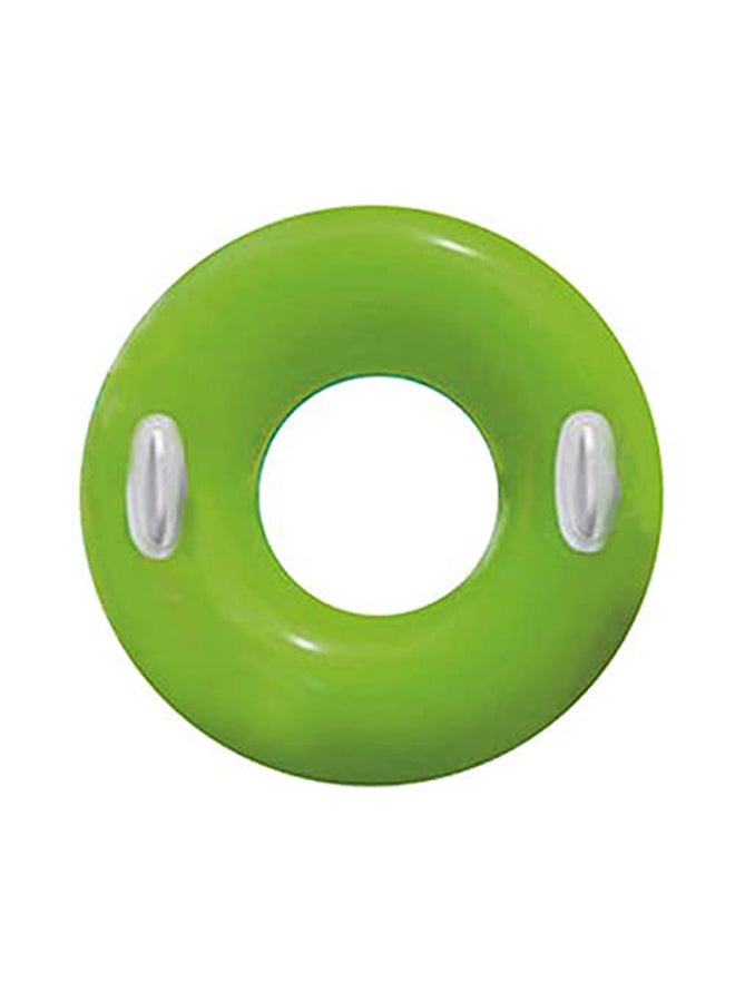 INTEX Hi-Gloss Inflatable Swim Ring Float With Handles 76cm - Image 1