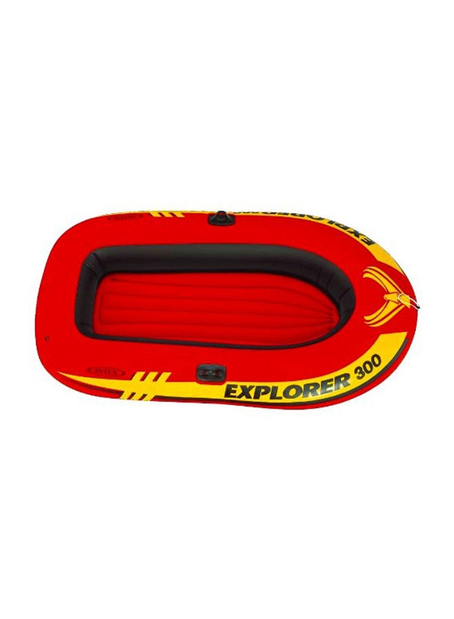 INTEX Explorer 300 Boat Set Ages 6 116.84x40.64cm - Image 2