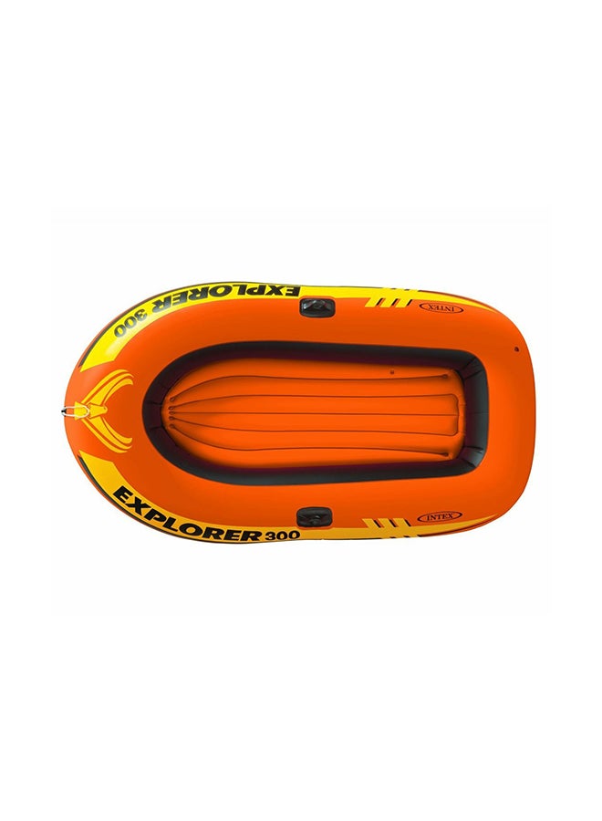 INTEX Explorer 300 Boat Set Ages 6 116.84x40.64cm - Image 3