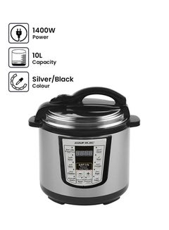 Electric Rice Cooker 10L 10.0 L 1400.0 W E04103 Silver/Black