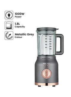 Titanium Professional Blender 1.8 L 1000.0 W E06002 Metallic Grey