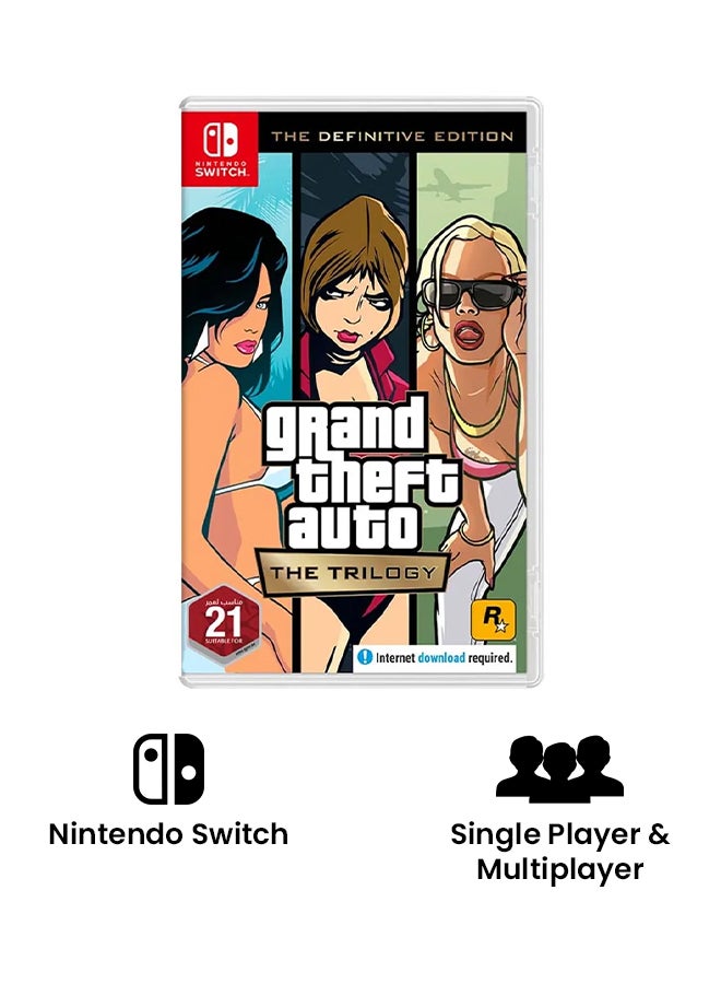 روك ستار جيمز - لعبة ‎Grand Theft Auto Trilogy: الإصدار النهائي (إصدار عالمي) - نينتندو سويتش - Image 1