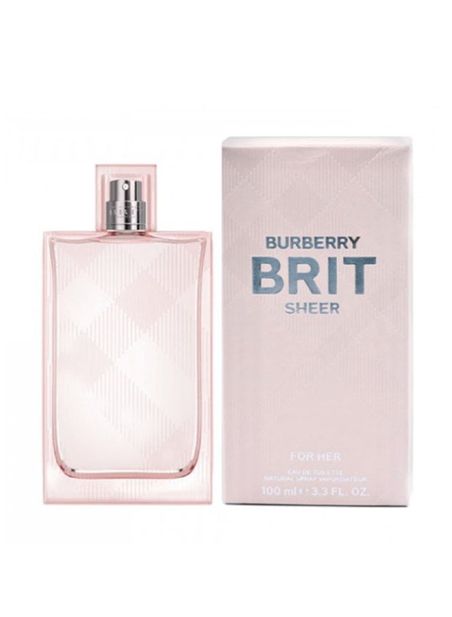 Brit Sheer For Her EDT Natural Spray 100ml - v1654065151/N11200503A_1