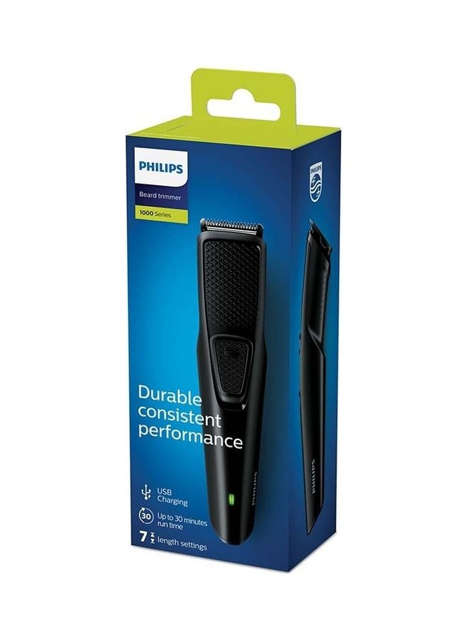Philips - Series 1000 Beard Trimmer BT1233/14 Black - Image 1