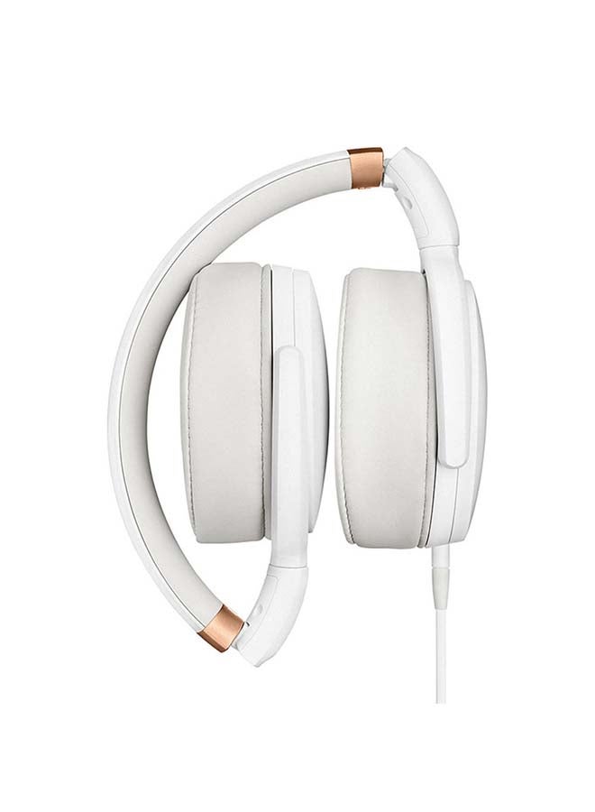 Sennheiser - HD 4.30i Over-Ear Headphones Wired Stereo Music Earphone Foldable Sport Bass Headset for iOS Android Devices White - Image 1