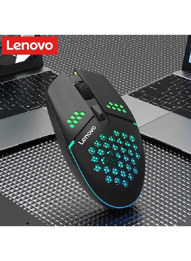 Lenovo - M105 Business Game Colorful Light USB Wired Mouse - Image 1