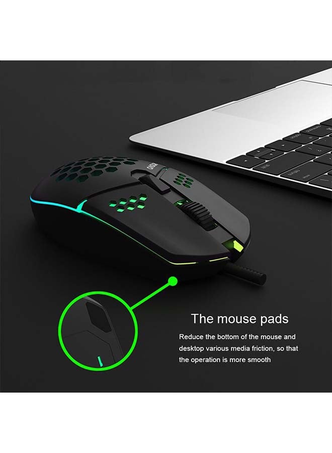 Lenovo - M105 Business Game Colorful Light USB Wired Mouse - Image 1