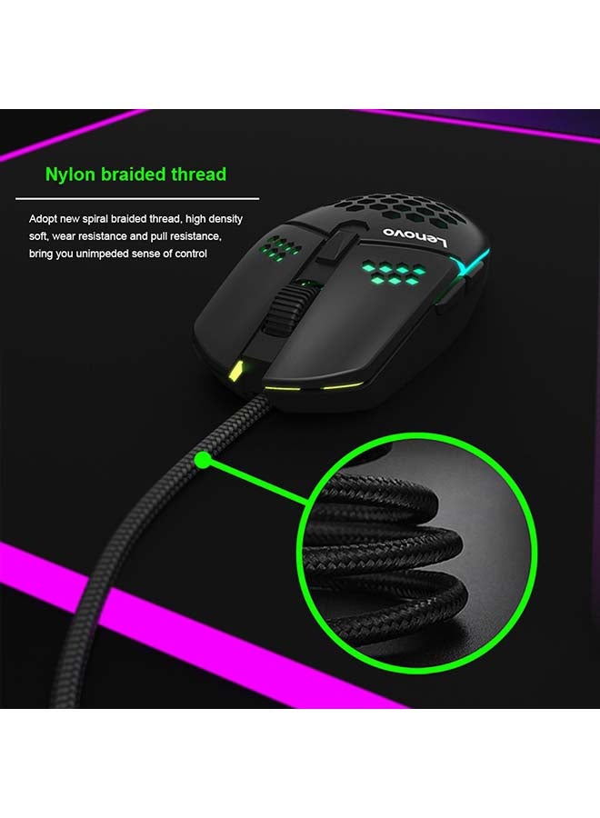 Lenovo - M105 Business Game Colorful Light USB Wired Mouse - Image 1
