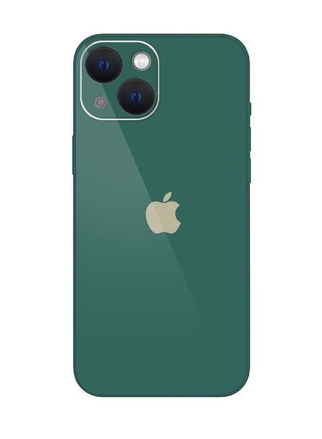 MARGOUN Protective Electroplated Hard Back Case Camera Lens Protection Cover for iPhone 13 6.1 inch Green - Image 1