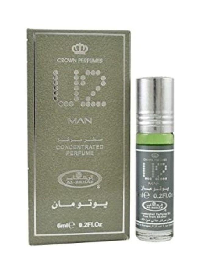 Al Rehab 6-Piece U2 Man Concentrated Perfume Oil 6ml  - Image 2