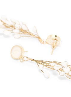 R&B Bead Detail Dangle Earrings  - Image 2