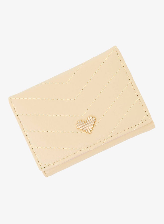 R&B - Bi Fold Pu Casual Womens Square Wallet Mustard - Image 1