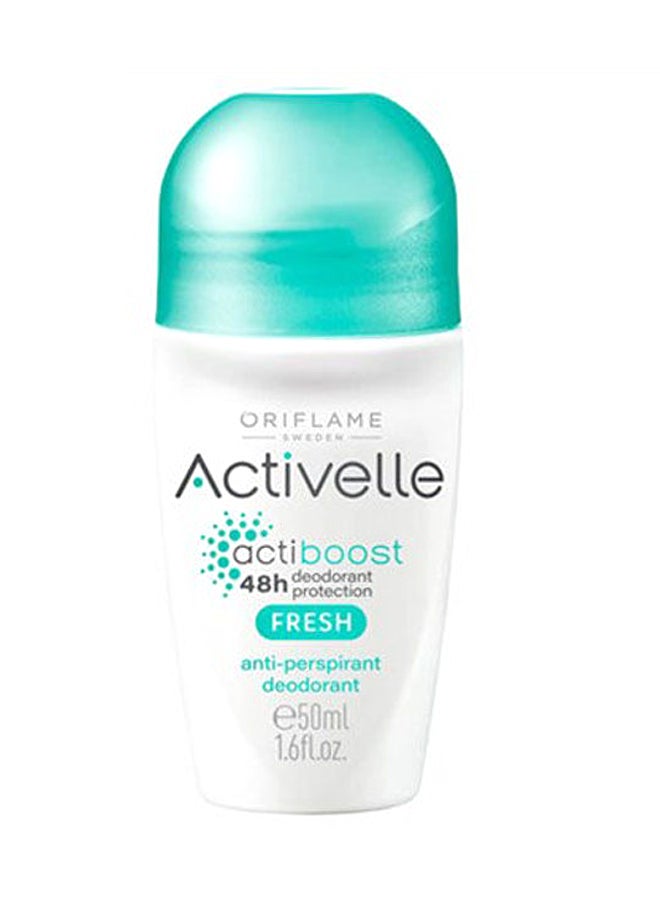 أوريفليم Activelle Fresh Anti Perspirant Deodorant White 50ml 