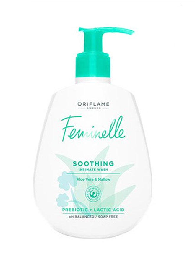 Feminelle Soothing Intimate Wash Aloe Vera - Mallow Green 300ml