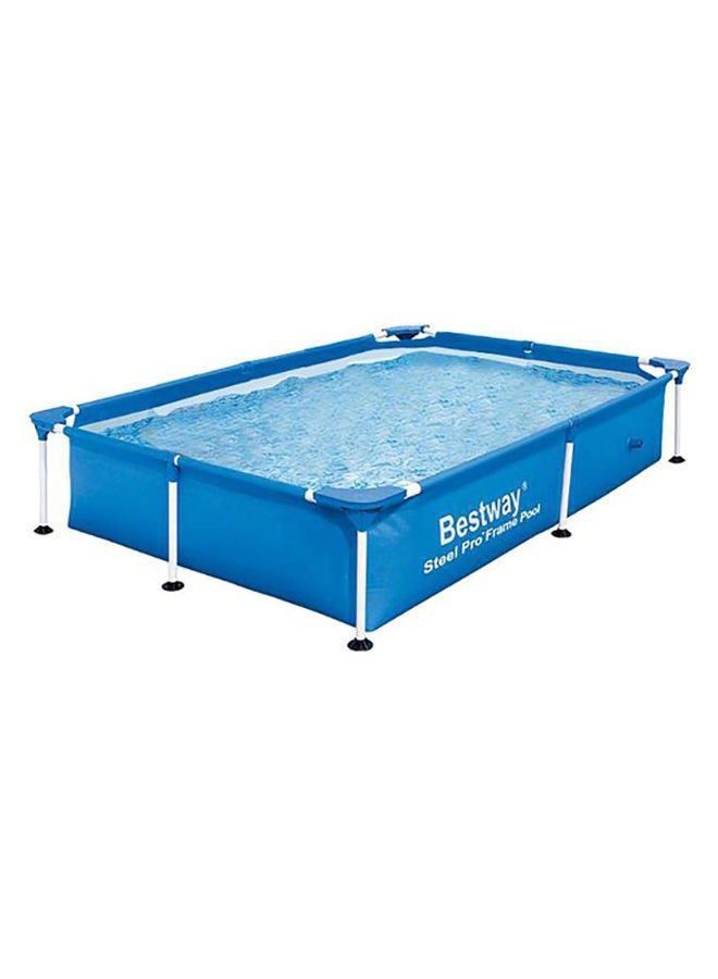 Bestway 56040 Rectangular Outdoor Swimming Pool 221x150x43cm 221x150x43cm - Image 1