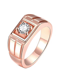 Fashionable Latest Shinny Simple Ring Kzcr136B10