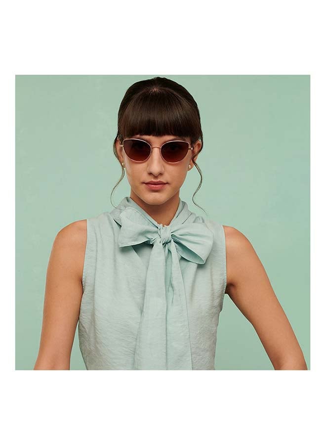 John Jacobs Women's John Jacobs | Rose Gold - Pink | Full Rim Cat Eye Stylish & Premium UV Protected Sunglasses | JJ Tints | Polarized and 100% UV Protected | Women | Large | JJ S17340 - Image 3