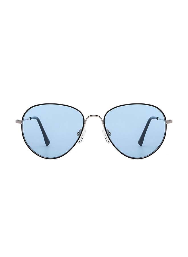 John Jacobs Tints Full Rim UV Protection Round Stylish & Premium Sunglasses JJ S13871 - Lens Size: 54mm - Silver  - Image 2