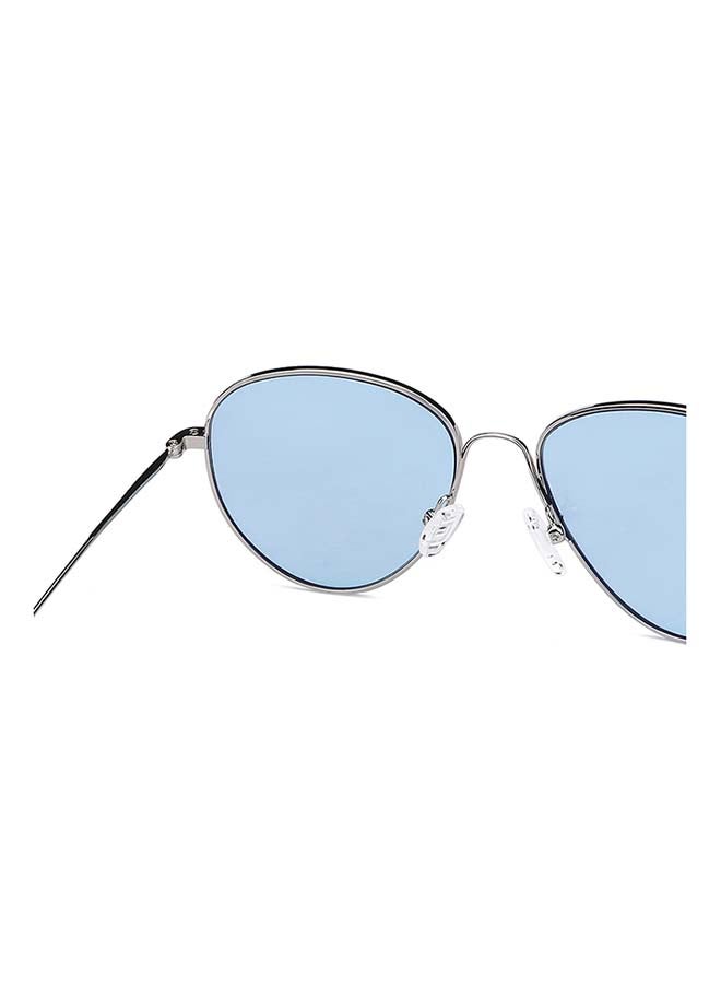 John Jacobs Tints Full Rim UV Protection Round Stylish & Premium Sunglasses JJ S13871 - Lens Size: 54mm - Silver  - Image 5