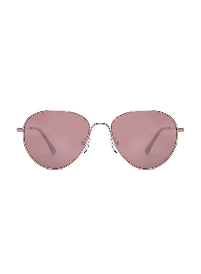 John Jacobs Women's Tints Full Rim UV Protection Round Stylish & Premium Sunglasses JJ S13871 - Lens Size: 54mm - Gold  - Image 2