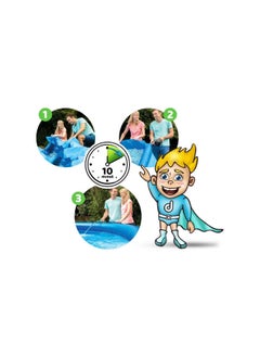 INTEX Easy Set Inflatable Round Swimming Pool 244x61cm  - Image 4