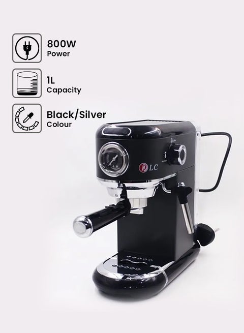 Coffee Maker 1.0 L 800.0 W DLC-CM7318/Black Black/Silver