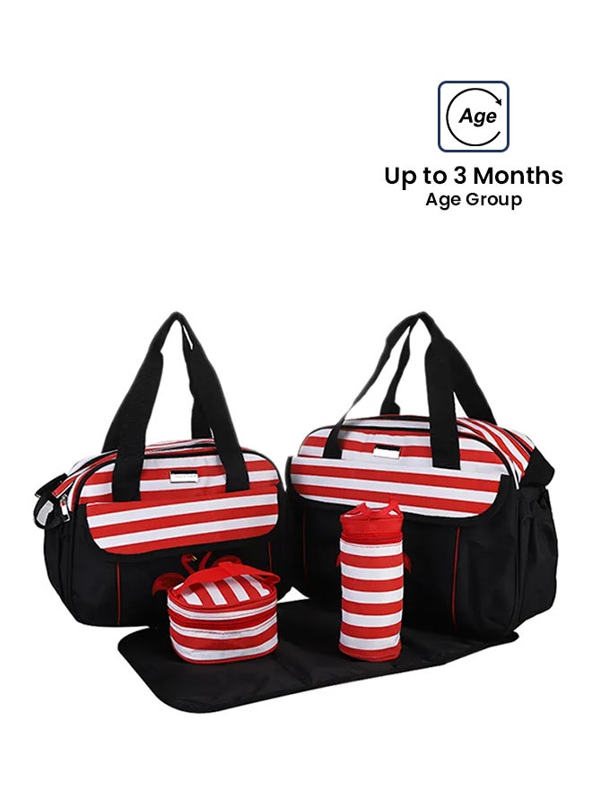 كيدل مجموعة حقائب حفاضات لأغراض الأم والطفل من 5 قطع - Image 1